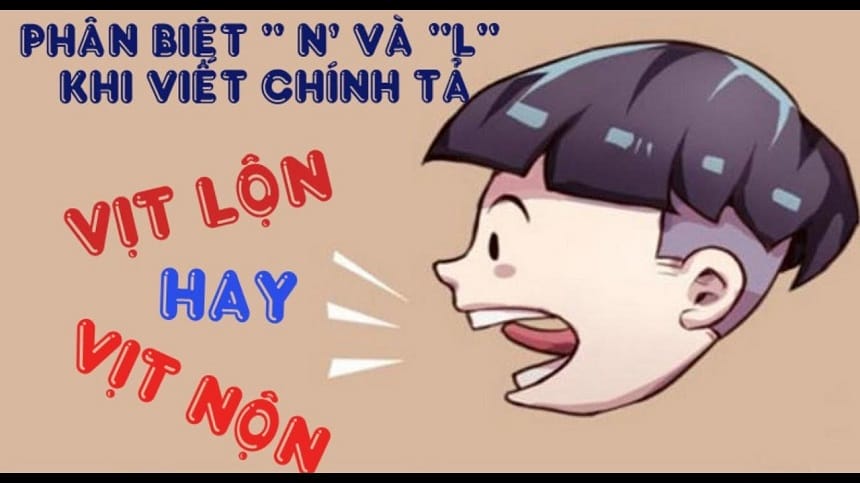 Quy tắc viết đúng chính tả giữa n và l