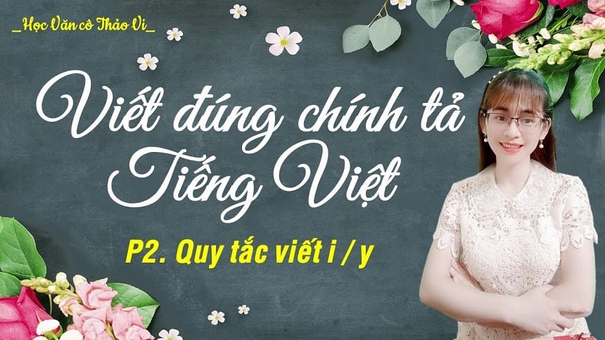 Quy tắc y/i trong Tiếng Việt