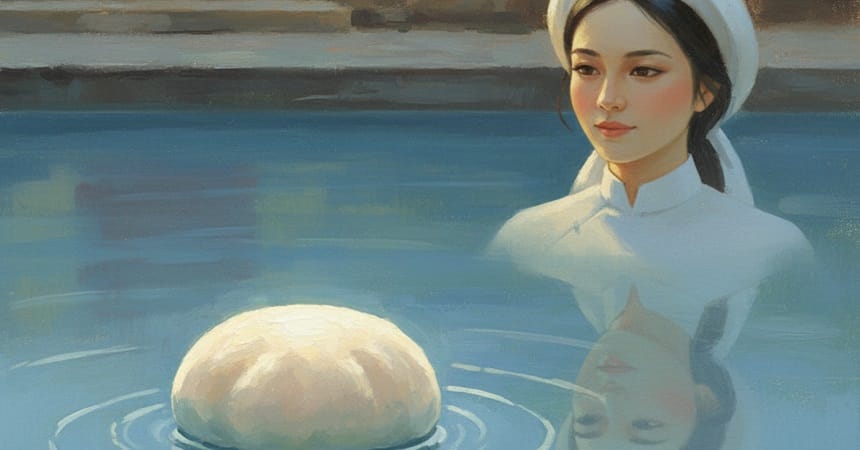 Bài văn mẫu phân tích Bánh trôi nước của Hồ Xuân Hương