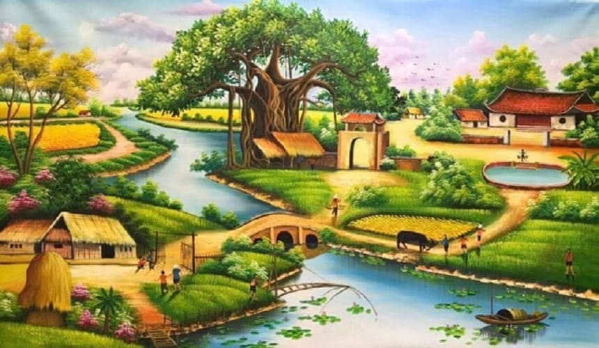 Bài văn mẫu phân tích Thu vịnh của Nguyễn Khuyến đặc sắc