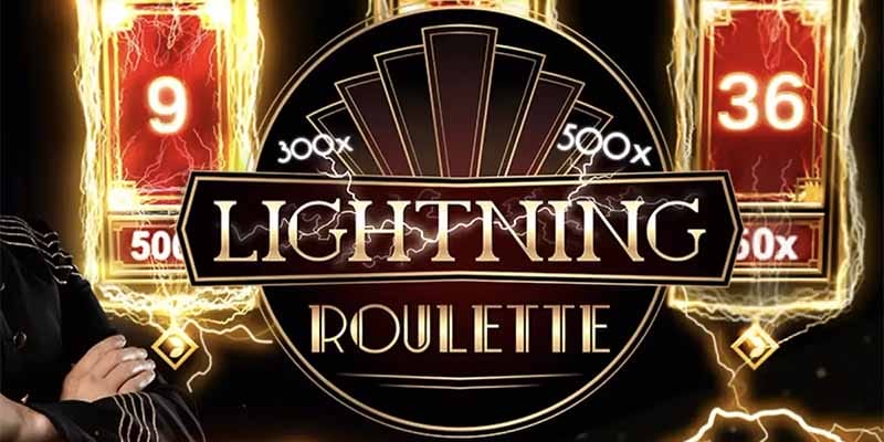 Kích hoạt cần gạt sấm sét quay thưởng Roulette