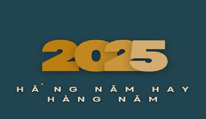 Hằng năm và hàng năm đều đúng chính tả