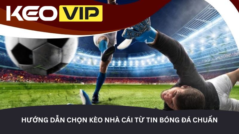 Hướng dẫn chọn kèo nhà cái từ tin bóng đá chuẩn