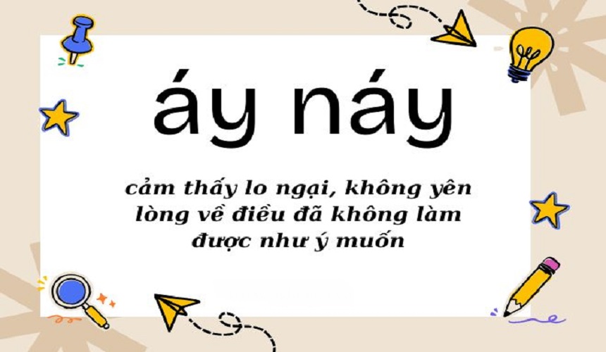 Áy náy có nghĩa là gì