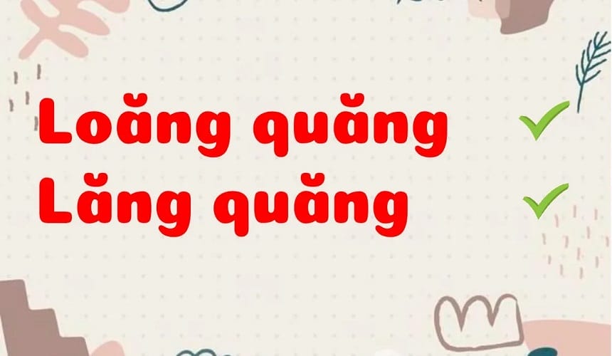 Loăng quăng và lăng quăng đều đúng chính tả