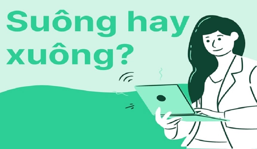Suông là từ viết đúng