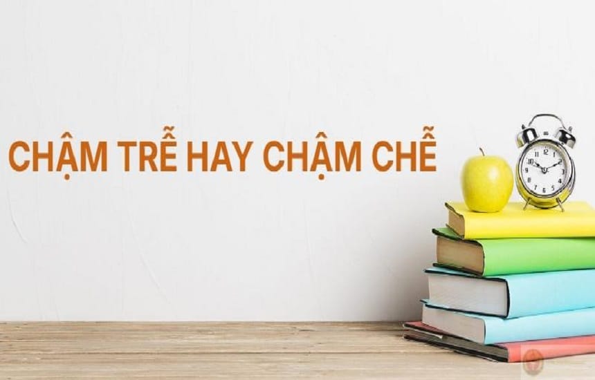 Từ đồng nghĩa với từ chậm trễ