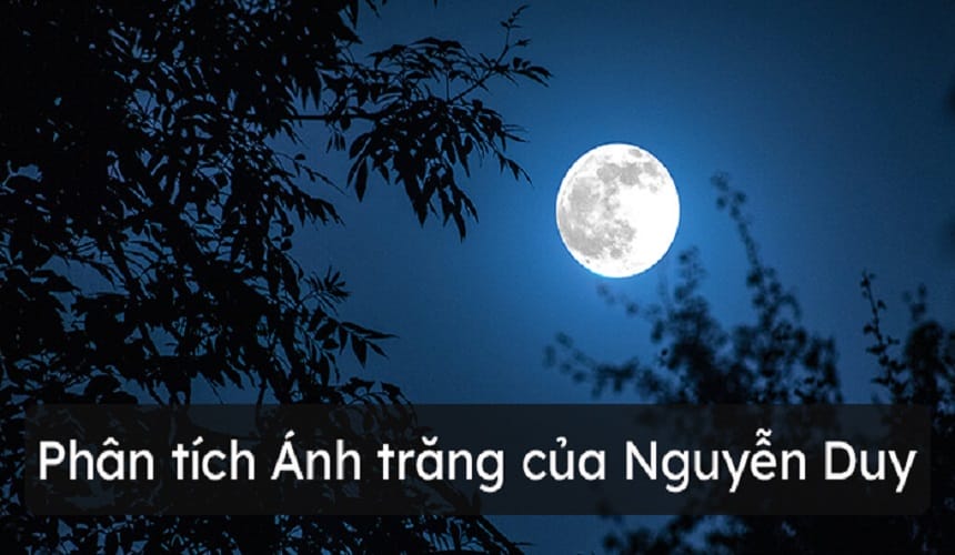 Bài văn mẫu phân tích Ánh trăng của Nguyễn Duy