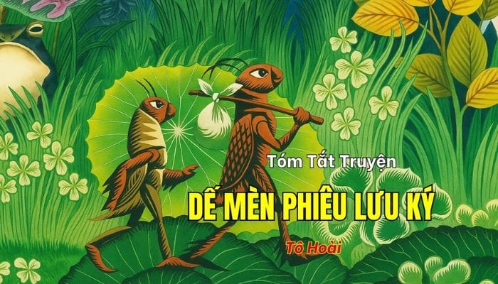 Review sách truyện đồng thoại Dế Mèn phiêu lưu ký