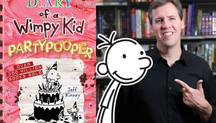 Thông tin về tác giả và bộ truyện Diary of Wimpy kid