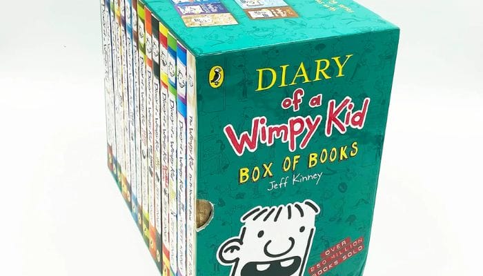 Diary of a Wimpy Kid gồm 18 tập