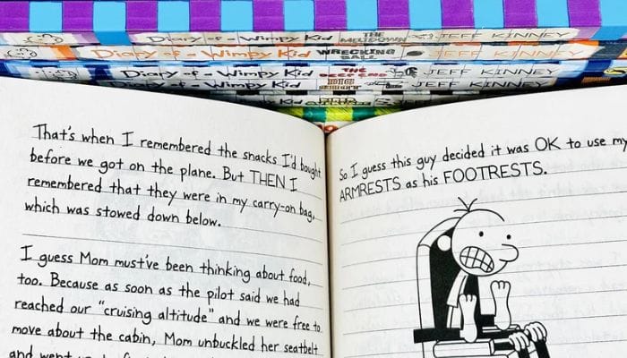Học tiếng Anh trình độ cơ bản thông qua bộ truyện Diary of a Wimpy Kid