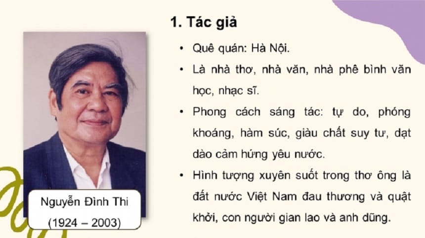 Đôi nét về cuộc đời và sự nghiệp của Nguyễn Đình Thi