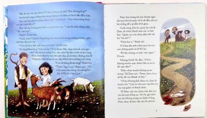 Heidi là bài ca tình thương và lòng tốt