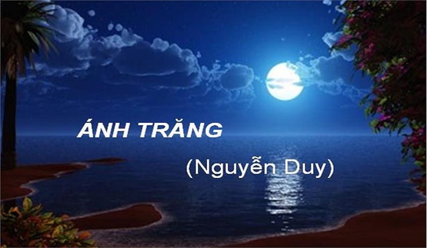 Lập dàn ý phân tích bài thơ Ánh trăng