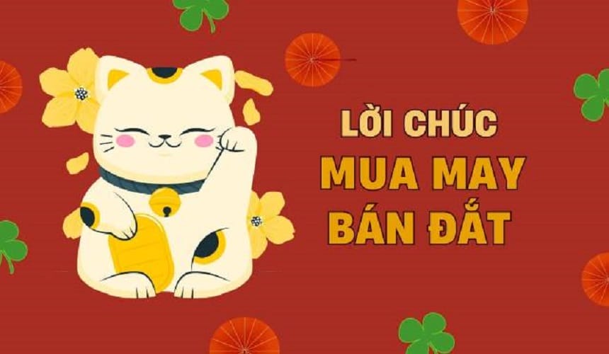 Lời chúc mua may bán đắt