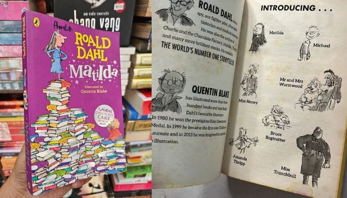 Thông tin cơ bản về Matilda và tác giả Roald Dahl