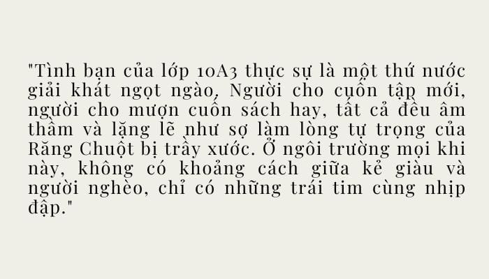 Trích dẫn hay trong Ngôi trường mọi khi
