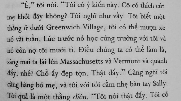 Truyện được kể ở ngôi thứ nhất