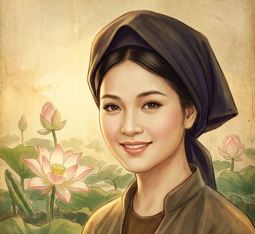 Hình ảnh Vũ Nương đại diện cho nét đẹp của người phụ nữ Việt Nam truyền thống