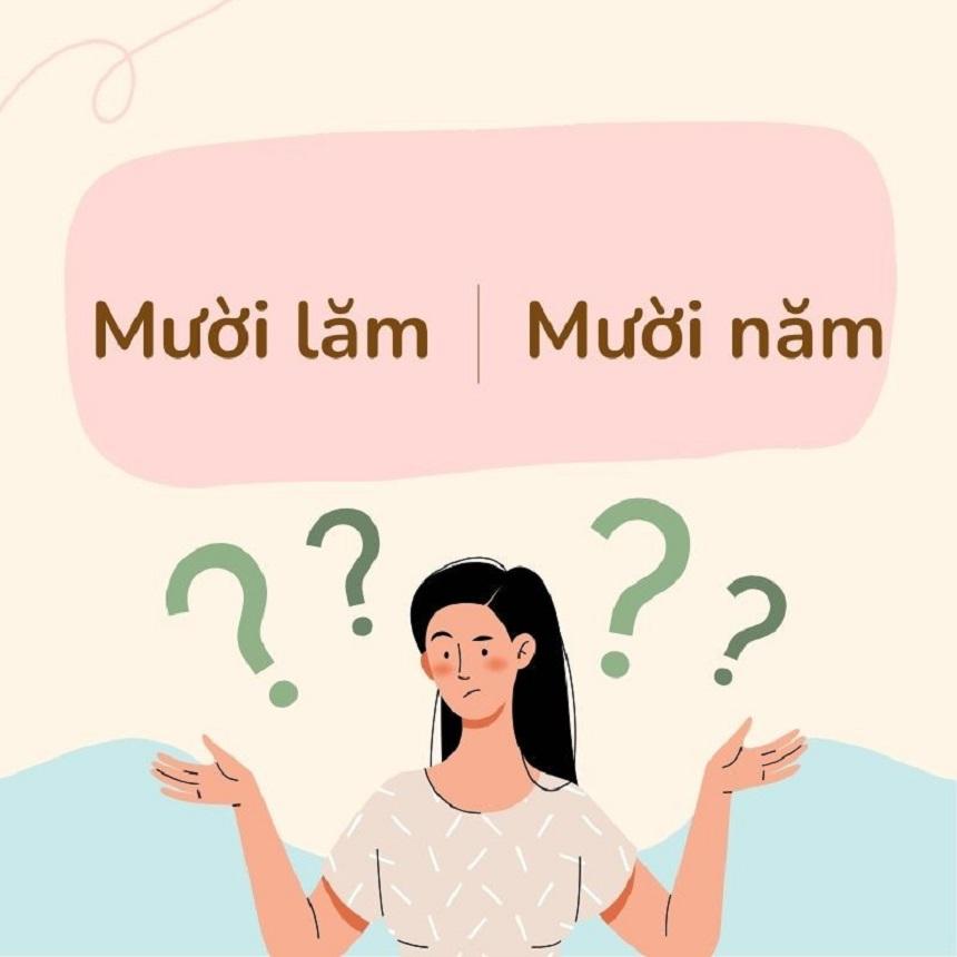 Hướng dẫn cách sử dụng năm và lăm