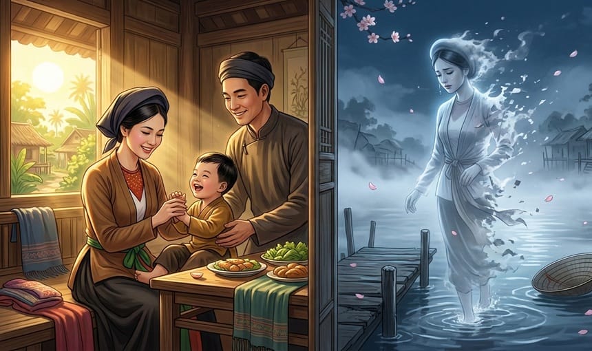 Nhân vật Vũ Nương - biểu tượng cho vẻ đẹp hoàn mỹ nhưng mang số phận bi kịch do xã hội phong kiến