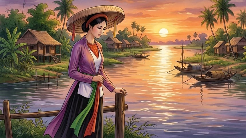 Vẻ đẹp truyền thống và số phận bi kịch của người phụ nữ dưới chế độ phong kiến qua tác phẩm chuyện người con gái Nam Xương