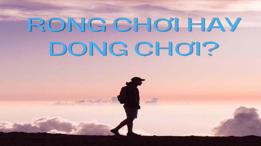 Dong chơi hay rong chơi đúng