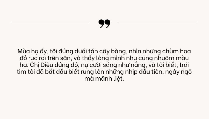 Một vài trích dẫn hay trong Hạ Đỏ