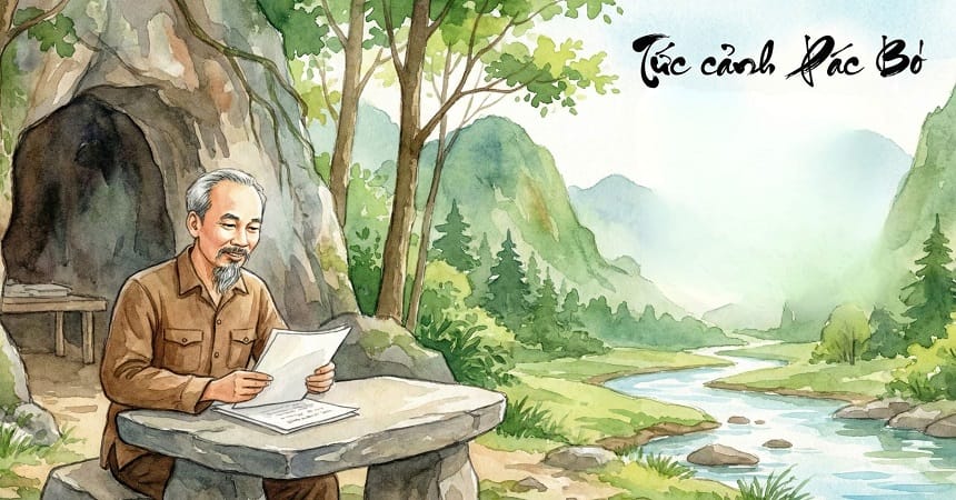 Hoàn cảnh ra đời bài thơ Tức cảnh Pác Bó