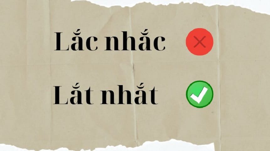 Lắt nhắt có nghĩa là gì