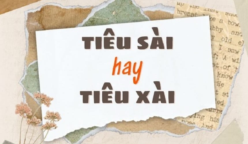 Lý do nhầm lẫn giữa tiêu xài và tiêu sài