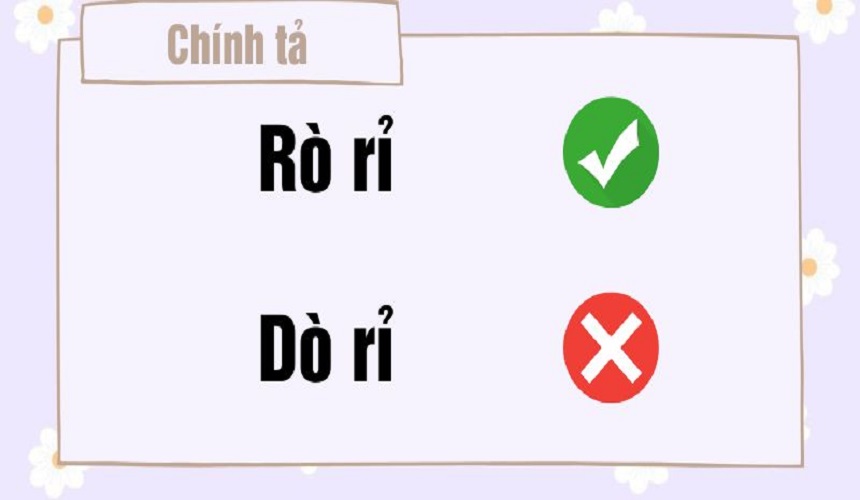 Rò rỉ hay dò rỉ đúng chính tả