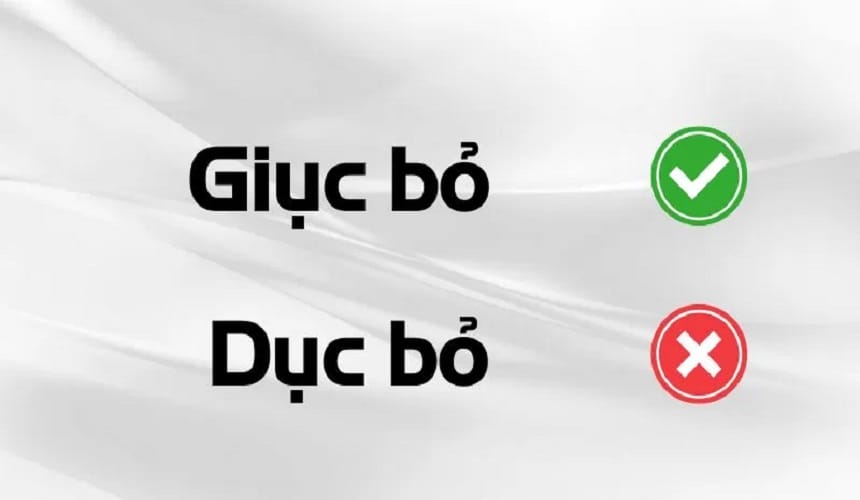 Vì sao nhầm lẫn giữa dục và giục