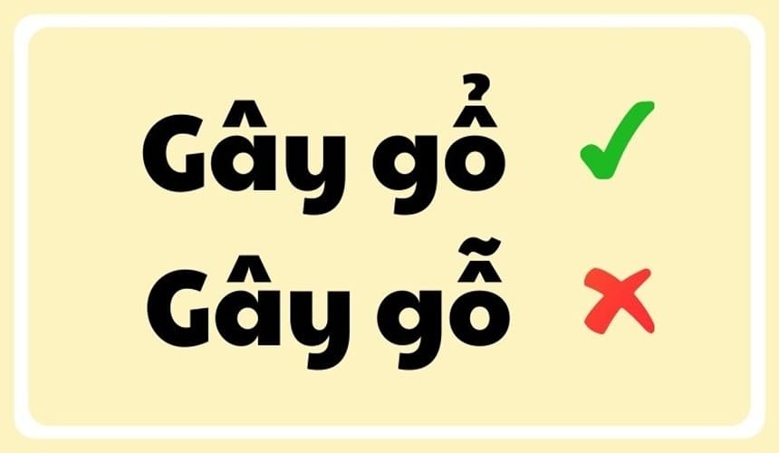 Cách nhận dạng gây gổ là từ đúng