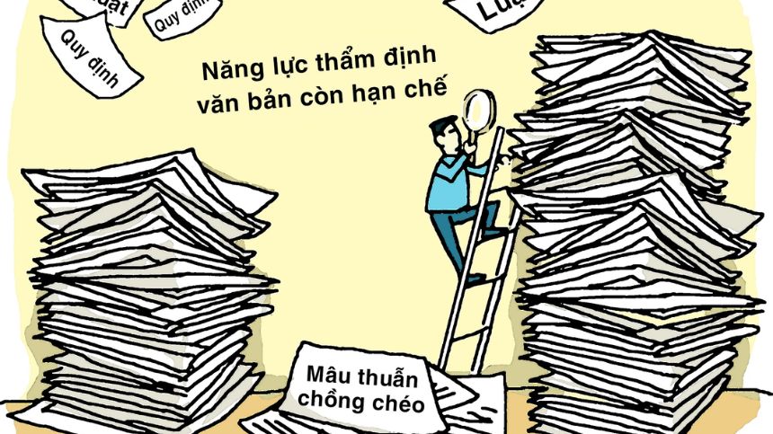 “Chồng chéo” là cụm từ được sử dụng khá nhiều trong ngành luật