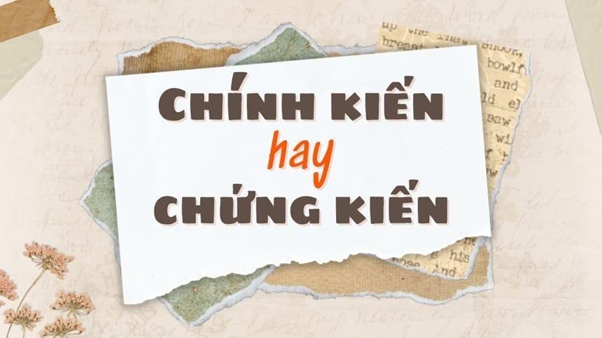 Chứng kiến có nghĩa là gì