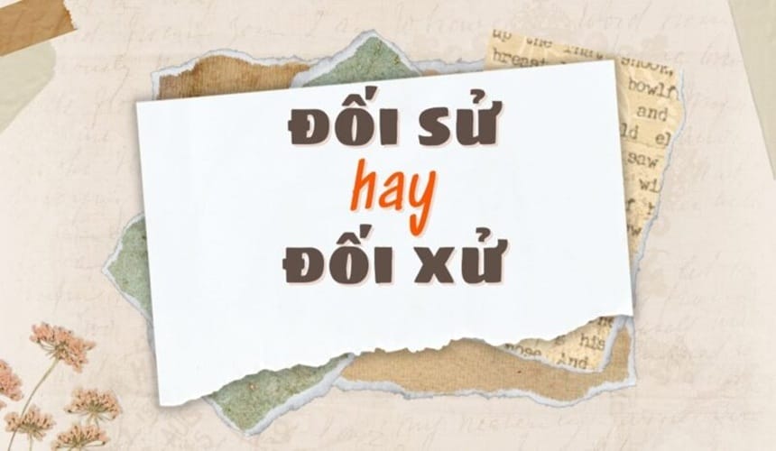 Đối xử hay đối sử đúng chính tả