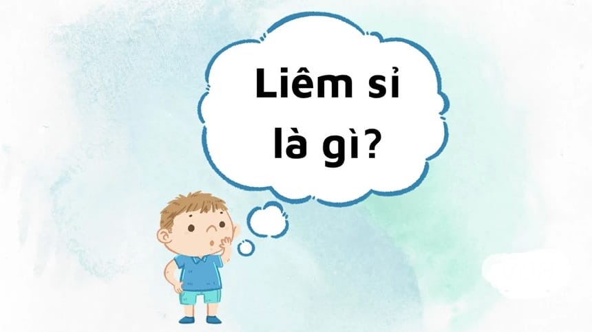 Liêm sỉ có nghĩa là gì