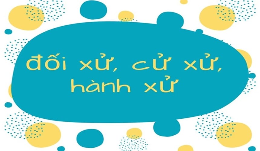 Phân biệt cư xử với cư sử