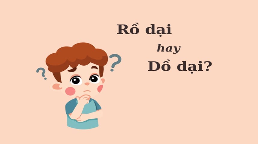 Rồ hay dồ đúng chính tả