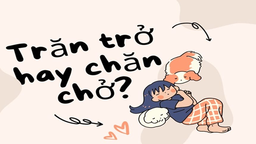 Vì sao có sự nhầm lẫn giữa chăn chở và trăn trở
