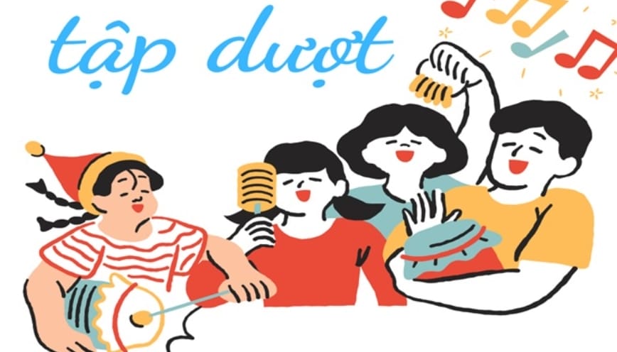 Ghi nhớ hành động luyện trước với từ “dượt”