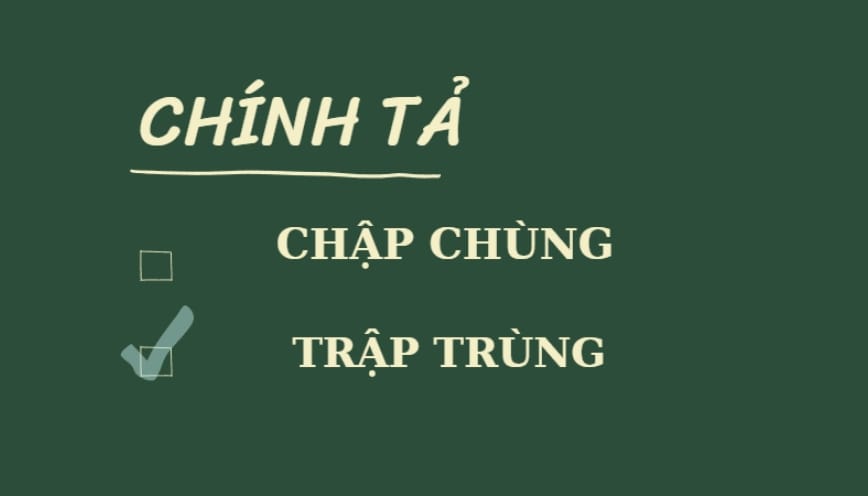 Ghi nhớ từ “trập trùng” qua việc liên tưởng đến sự trùng lặp