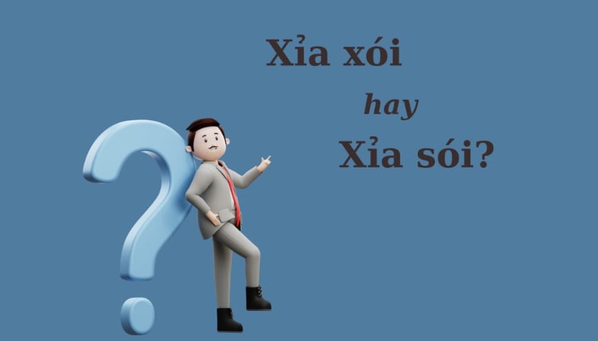 Lý do khiến từ “xỉa xói” thường bị nhầm lẫn