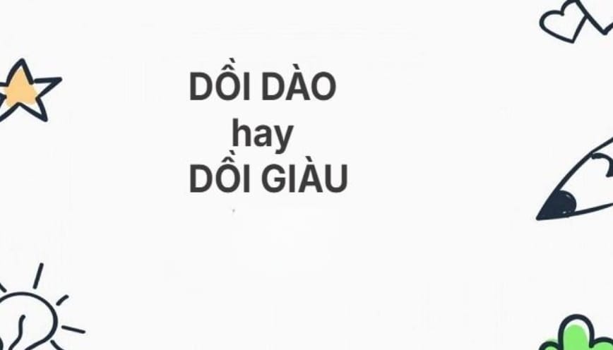 Nhầm lẫn nghĩa giữa “dào” và “giàu”