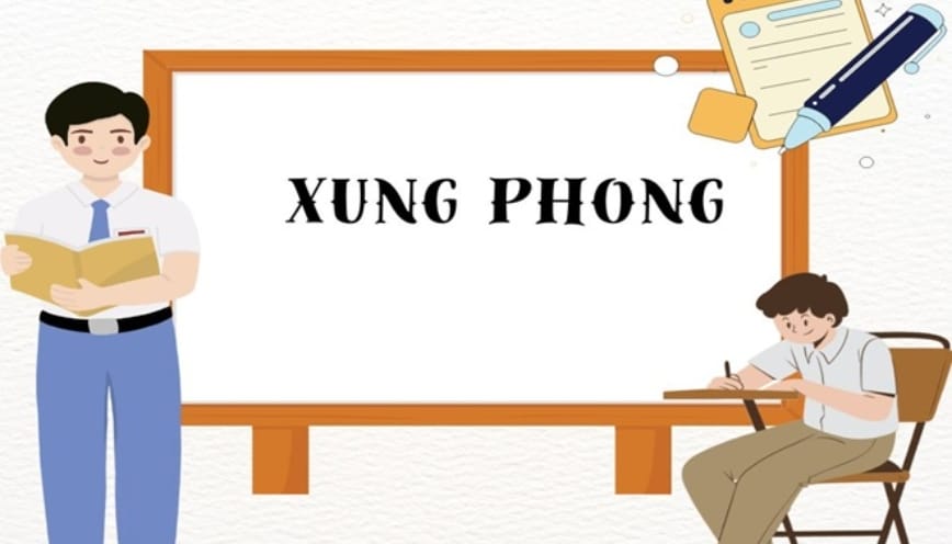 Trường hợp sử dụng “xung phong”