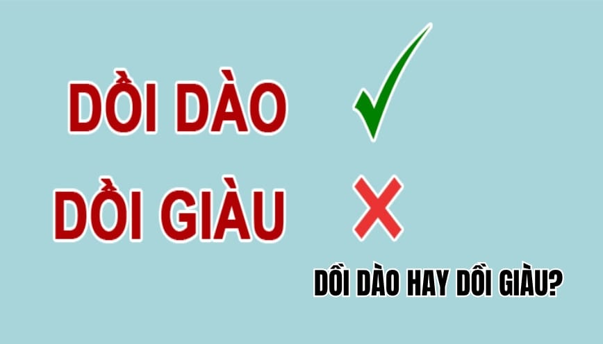 Dồi dào hay dồi giàu? Cách dùng chuẩn mực trong văn phạm