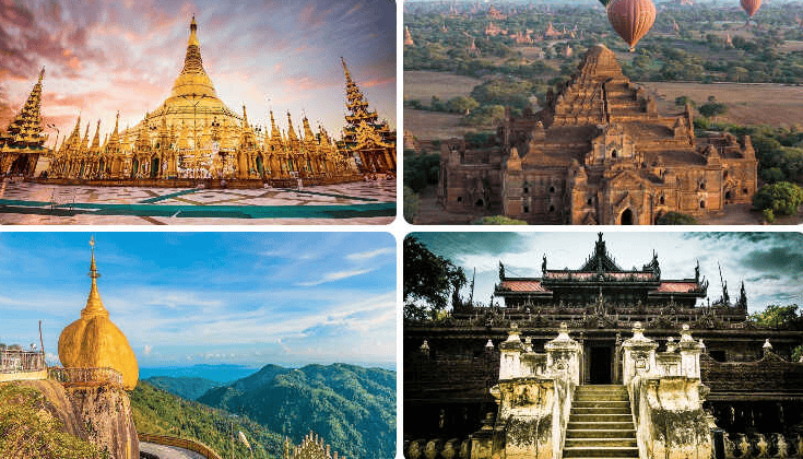 Các điểm đến được yêu thích tại Myanmar