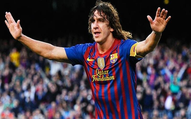 Carles Puyol là một trong những đội trưởng huyền thoại của bóng đá châu Âu